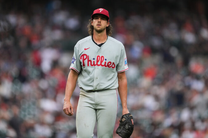 Aaron Nola was pulled after just five innings and 84 total pitches, a move that backfired for interim manager Don Mattingly.