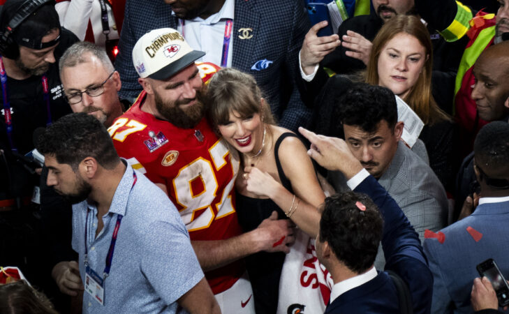 The lights, the party, the ball gowns: Expect a black-tie Swift-Kelce event