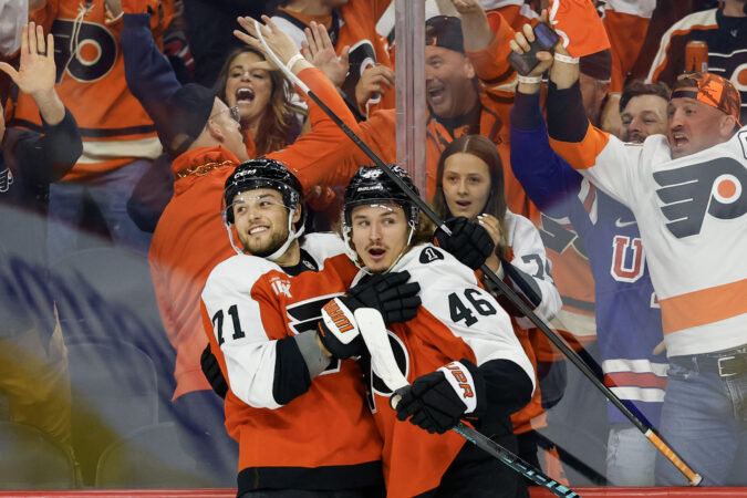 Flyers forwards Tyson Foerster and Trevor Zegras are poised to become part of the team's long-term core.